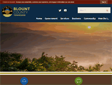 Tablet Screenshot of blounttn.org